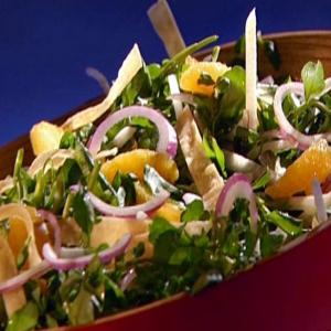 Best Dressed Watercress with Crispy Tortillas_image