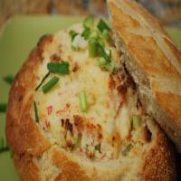 Crab Artichoke Dip in a Bread Bowl Recipe - (4.4/5)_image