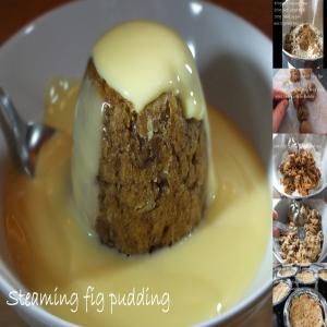 Steaming Fig Pudding image
