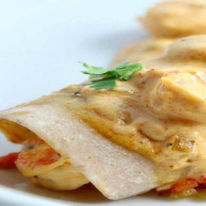 Creamy Cajun Shrimp Enchiladas Recipe - Flavorite_image