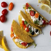 Healthy Greek Style Chicken Tacos image