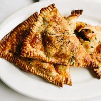 Sausage and Apple Pie in a Parmesan Thyme Crust_image