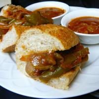 Sausage, Pepper, and Onion Sandwiches_image