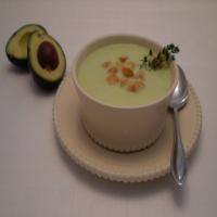 Crema De Aguacate -- Cream of Avocado Soup (South America) image