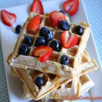 Eggless Waffles (Vegan) Recipe_image