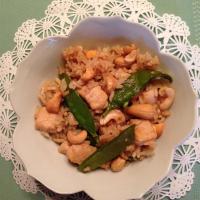 Chicken, Snow Pea, and Cashew Fried Rice_image