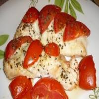Tomato Basil Roasted Chicken_image