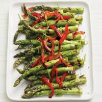 Grilled Asparagus and Bell Pepper_image