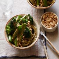 Aromatic Noodles With Lime Peanut Sauce image