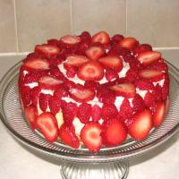 Irish Cream Cheesecake With Mixed Berries image