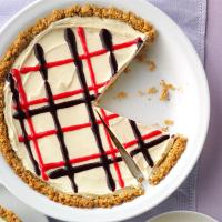 Red, White and Blueberry Ice Cream Pie with Granola Crust_image