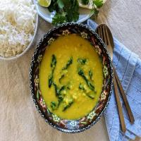 Indian Kale and Moong Dal_image