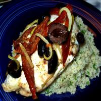 Chicken With Sun-Dried Tomatoes & Olives_image