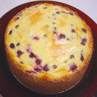 Low-Sugar Blueberry Cheesecake. image