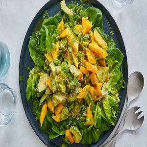 Mango-Avocado Salad With Lime Vinaigrette_image
