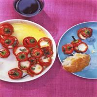 Stuffed Marinated Hot Red Cherry Peppers_image