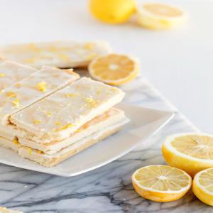 English Lemon Shortbread Strips_image