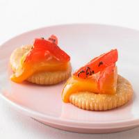 Cheese and Red Pepper Crackers image