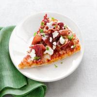 Fresh Goat Cheese and Prosciutto Pizza_image
