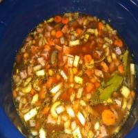 Ham and Bean Crock Pot Soup_image