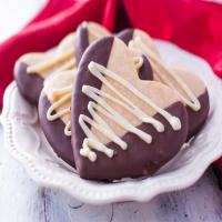 Chocolate Heart Cookies image