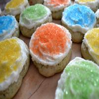 Soft Birthday Cake Cookies image