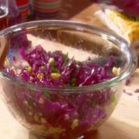 Corn and Red Cabbage Salad image