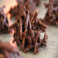 Chocolate Chow Mein Noodle Haystack Cookies Recipe - (3.3/5) image
