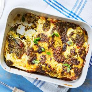 Spinach ball lasagne image