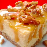 Caramel Pecan Cheesecake image