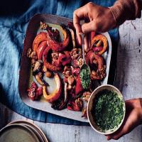 Roast Walnut and Squash Medley with Persillade_image