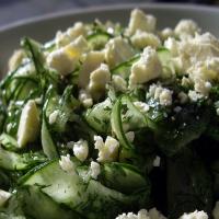 Cucumber-Dill Salad With Feta Cheese image