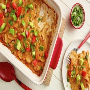 Mexican Chicken-Scalloped Potatoes Casserole image