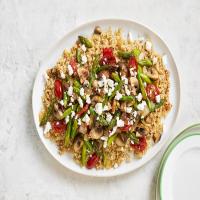 Mushroom and Asparagus Stir-Fry with Quinoa_image