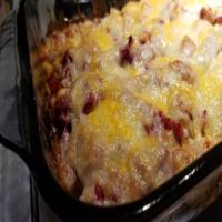 Reuben Casserole for the microwave image