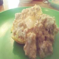 Quick Biscuits and Gravy... My Way image