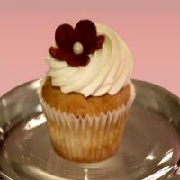 Winning Recipe Raspberry Cupcakes with Champagne Buttercream Frosting image