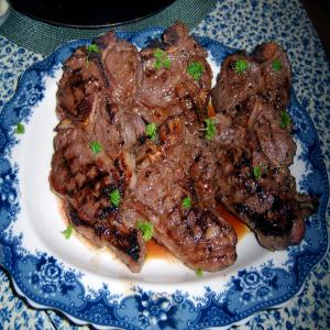 Grilled Lamb Chops in Pomegranate Marinated_image