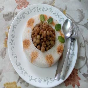 Spicy Chickpeas With Rice Pot_image