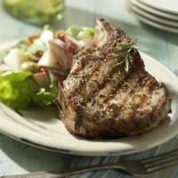 Spice Islands® Pork Chops with Fennel and Rosemary image