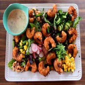 Coconut Shrimp Salad image