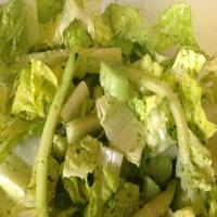 Romaine Lettuce Salad With Cilantro Dressing image