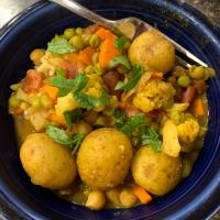 Spicy Vegan Potato Curry image
