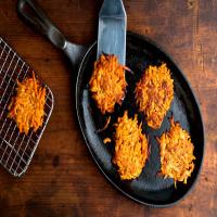 Sweet Potato and Apple Latkes With Ginger and Sweet Spices image