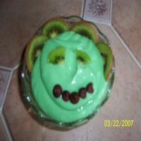 Kiwi Green Goblin Pudding_image