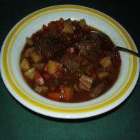 Hearty Beef and Rice Minestrone Soup_image