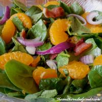 Bacon and Mandarin Orange Spinach Salad_image