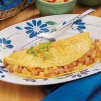 Hearty Ham and Potato Omelet image