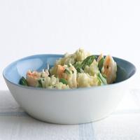 Lemony Risotto with Asparagus and Shrimp_image