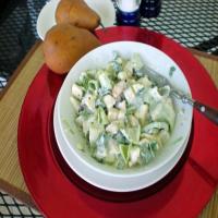 Endive and Pear Salad With Gorgonzola Cream Dressing image